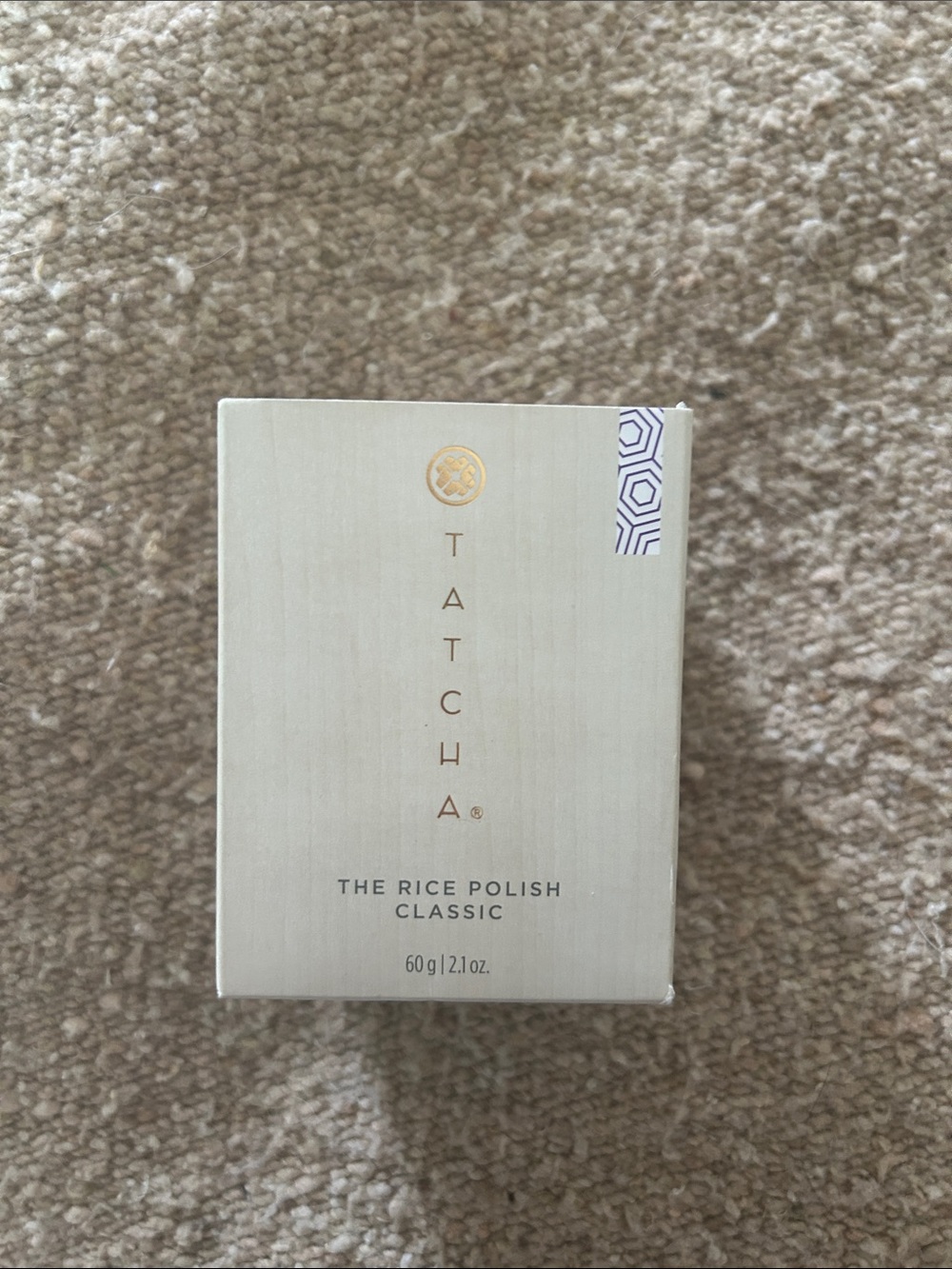 Tatcha The Rice Polish Classic - Cream & Gold Box